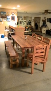 Oak Farm Table